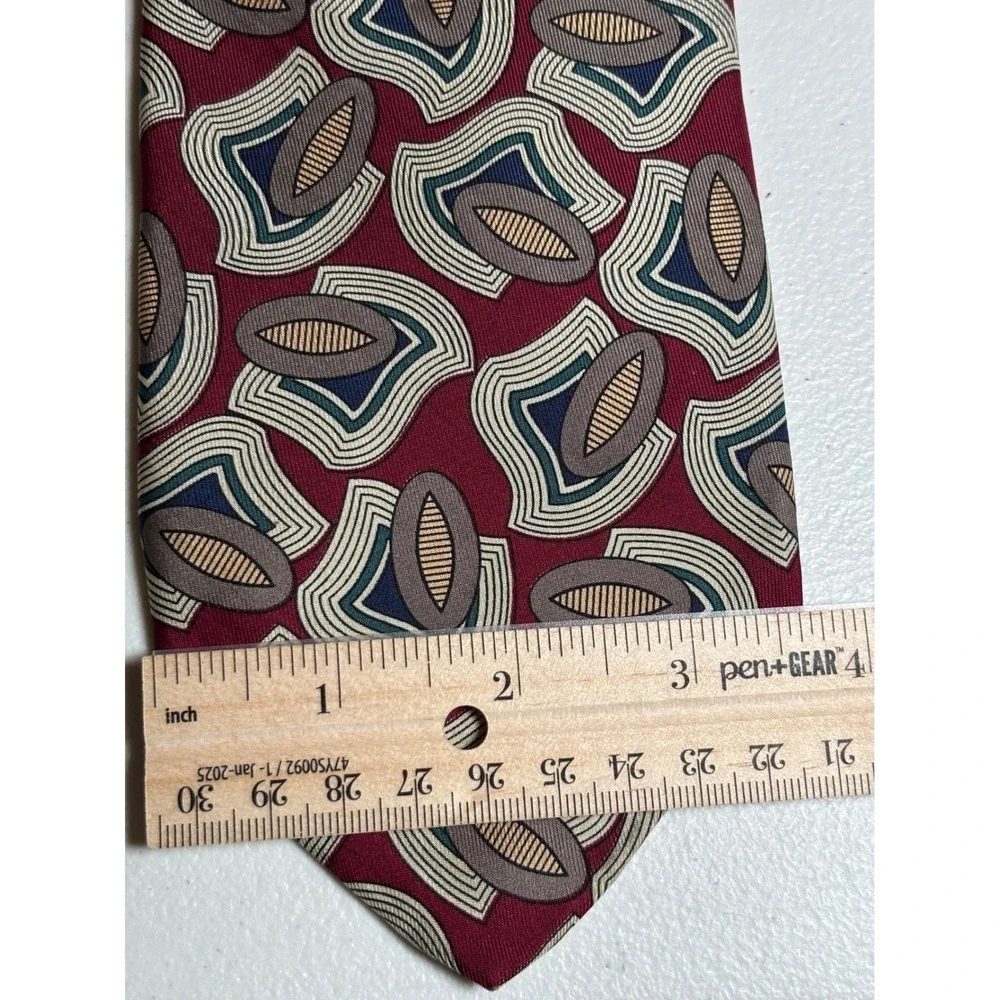 Talbott Studio Albert Vintage Silk‎ Necktie Hand Sewn Made in USA Men's Tie